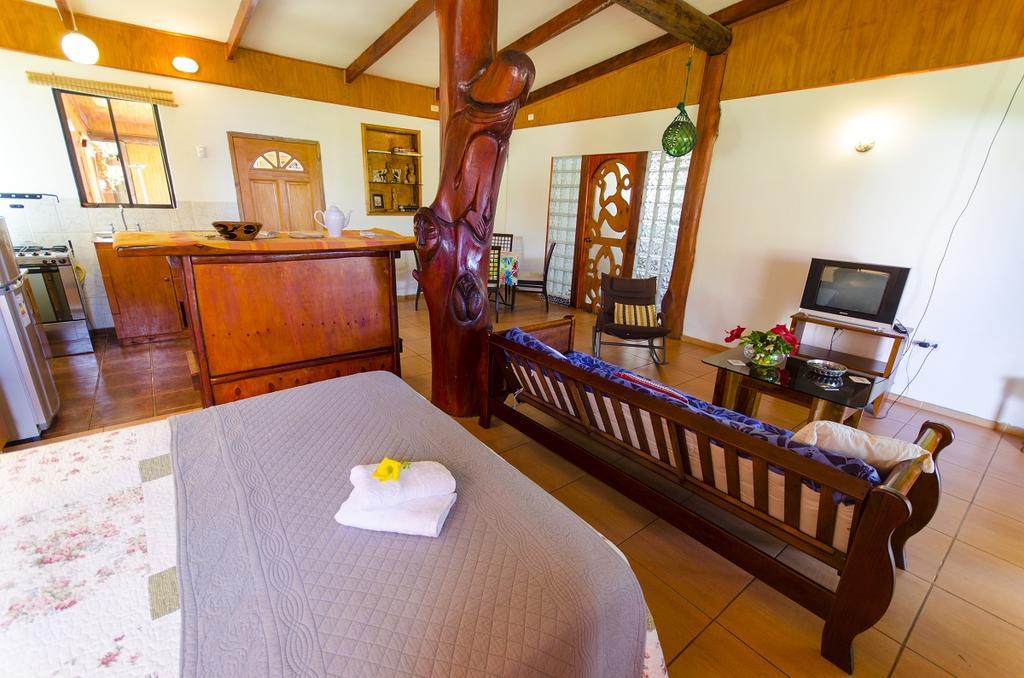 Cabanas Moai Hanga Roa Dış mekan fotoğraf